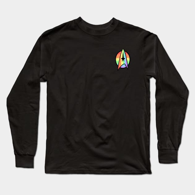 Pride Trek Long Sleeve T-Shirt by Materiaboitv